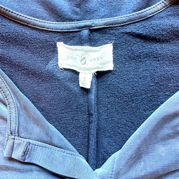 LOU & GREY BLUE DRESS. SIZE SMALL. - Picture 6 of 7